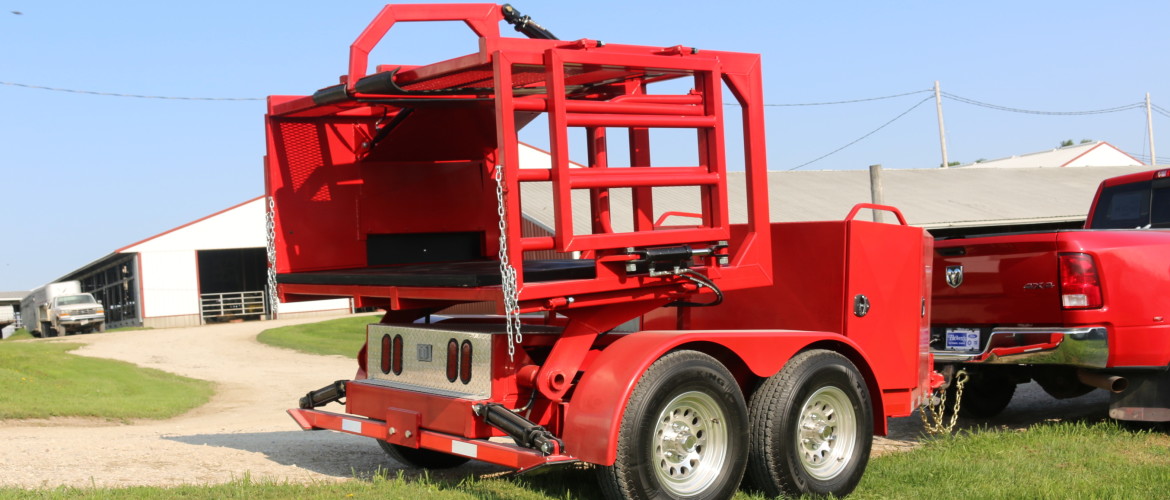 Portable Hoof Trimming Chute